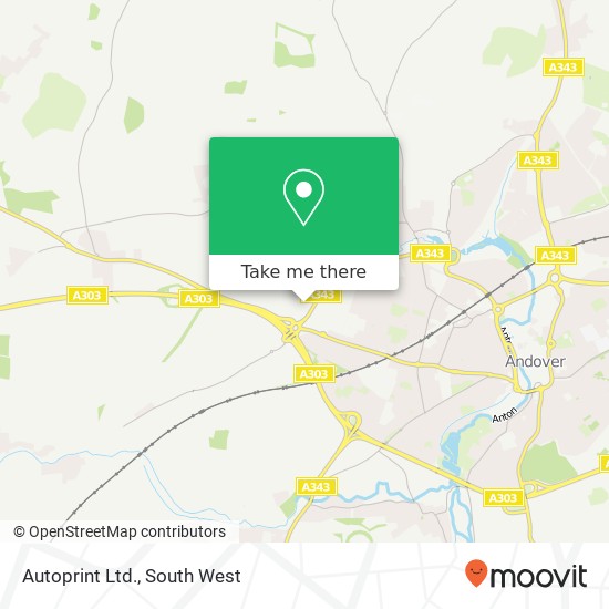 Autoprint Ltd. map