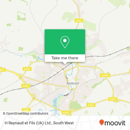 H Reynaud et Fils (Uk) Ltd. map