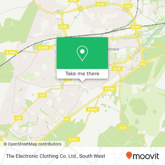 The Electronic Clothing Co. Ltd. map