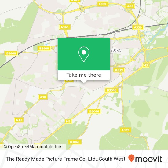 The Ready Made Picture Frame Co. Ltd. map