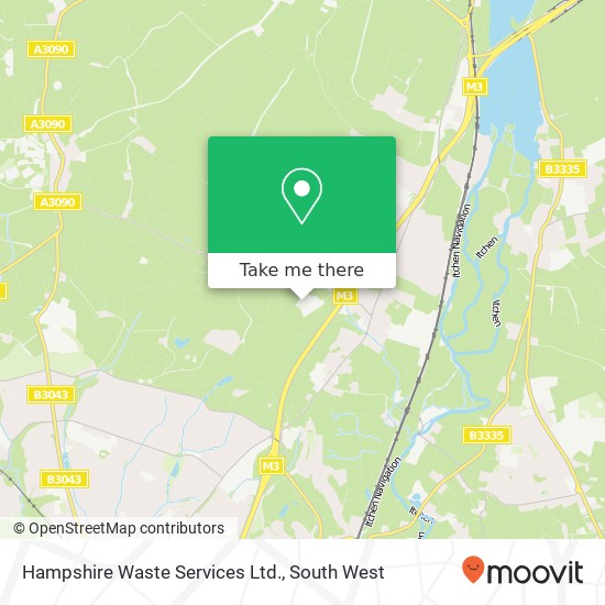 Hampshire Waste Services Ltd. map