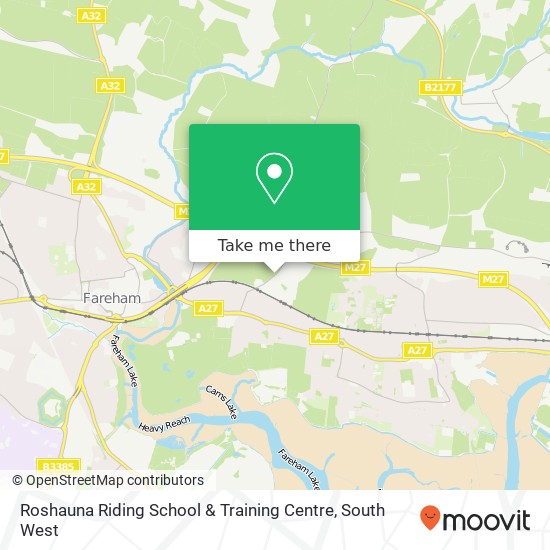 Roshauna Riding School & Training Centre map