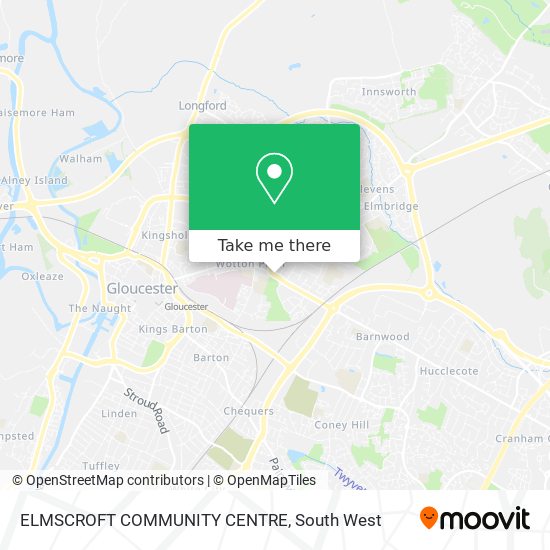 ELMSCROFT COMMUNITY CENTRE map