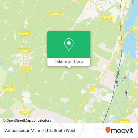 Ambassador Marine Ltd. map