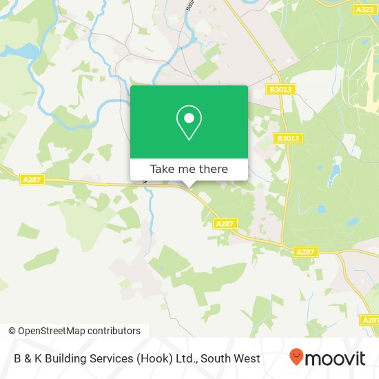 B & K Building Services (Hook) Ltd. map