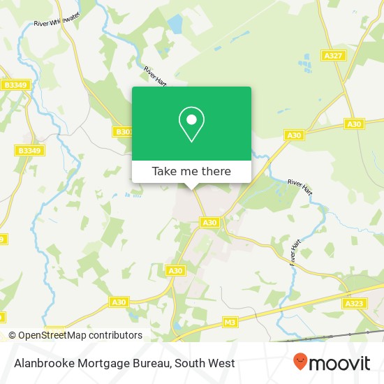Alanbrooke Mortgage Bureau map