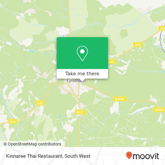 Kinnaree Thai Restaurant map