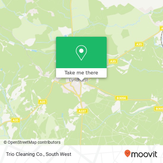 Trio Cleaning Co. map