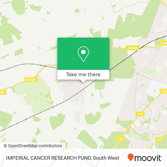 IMPERIAL CANCER RESEARCH FUND map