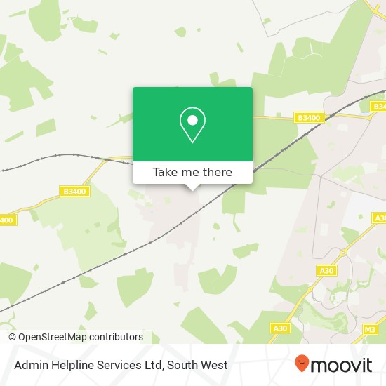 Admin Helpline Services Ltd map