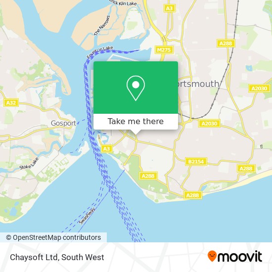 Chaysoft Ltd map