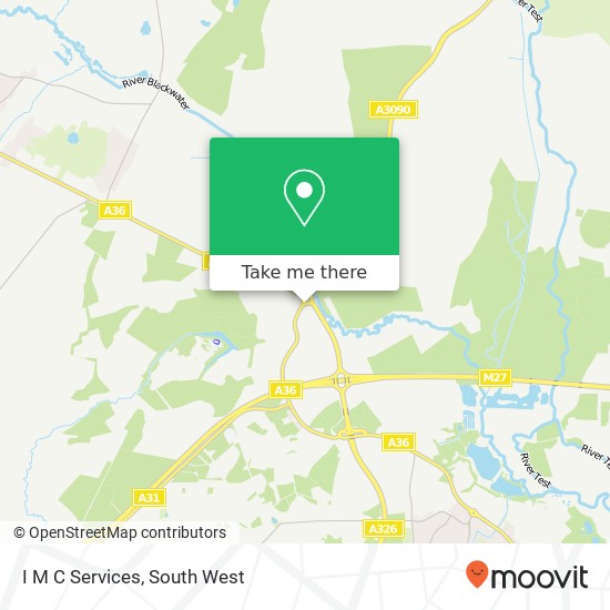 I M C Services map