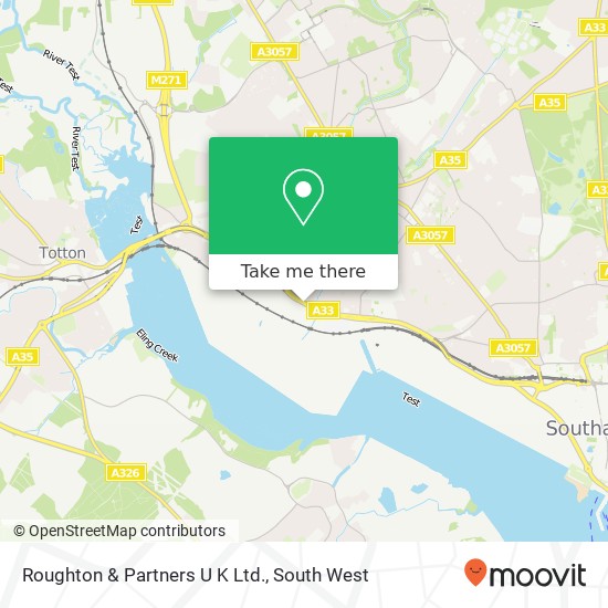 Roughton & Partners U K Ltd. map