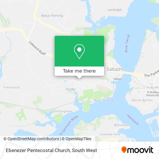 Ebenezer Pentecostal Church map