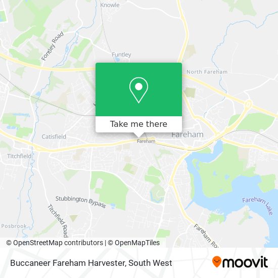 Buccaneer Fareham Harvester map