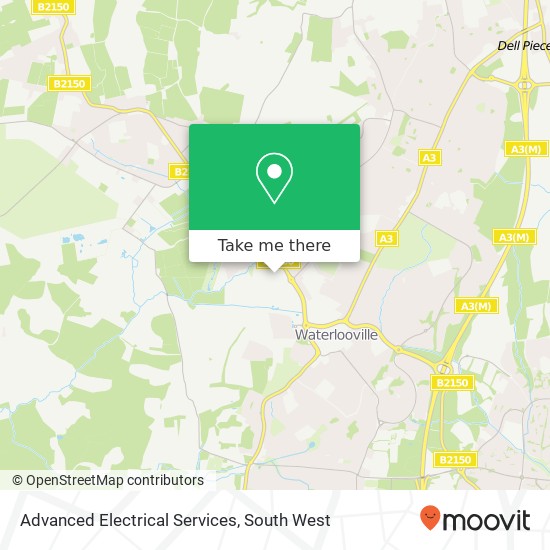 Advanced Electrical Services map