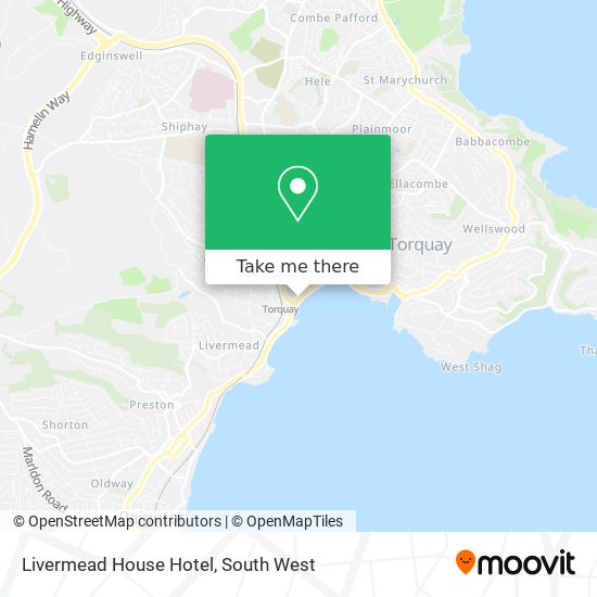 Livermead House Hotel map