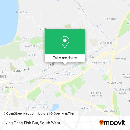 King Pang Fish Bar map