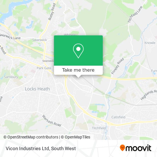 Vicon Industries Ltd map