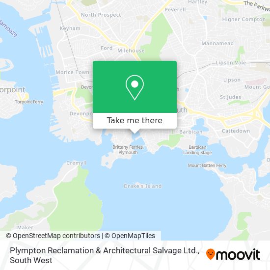 Plympton Reclamation & Architectural Salvage Ltd. map