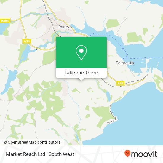 Market Reach Ltd. map