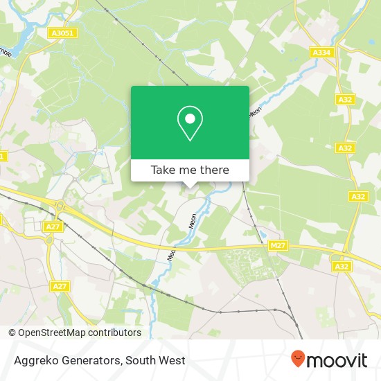 Aggreko Generators map
