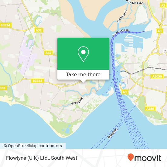 Flowlyne (U K) Ltd. map