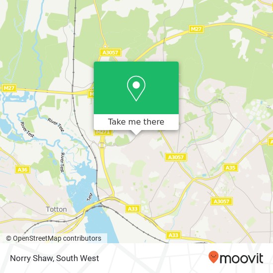 Norry Shaw map