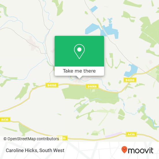 Caroline Hicks map