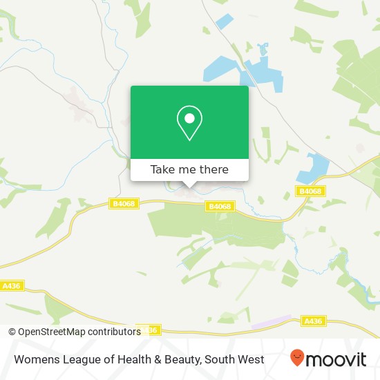 Womens League of Health & Beauty map