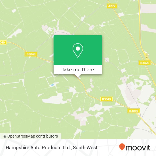 Hampshire Auto Products Ltd. map