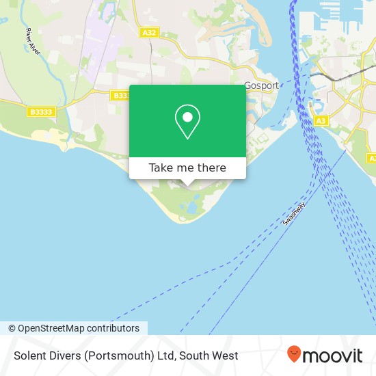 Solent Divers (Portsmouth) Ltd map