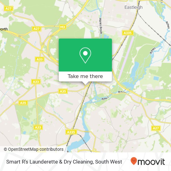 Smart R's Launderette & Dry Cleaning map