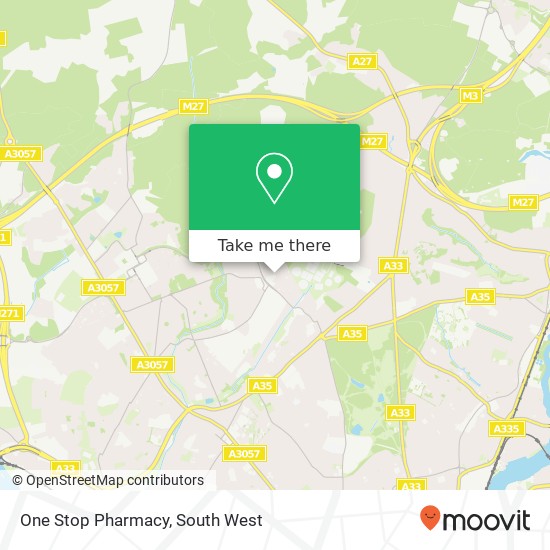 One Stop Pharmacy map
