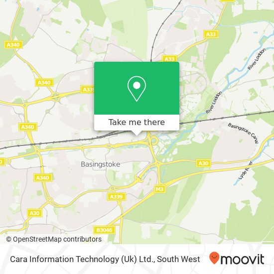 Cara Information Technology (Uk) Ltd. map