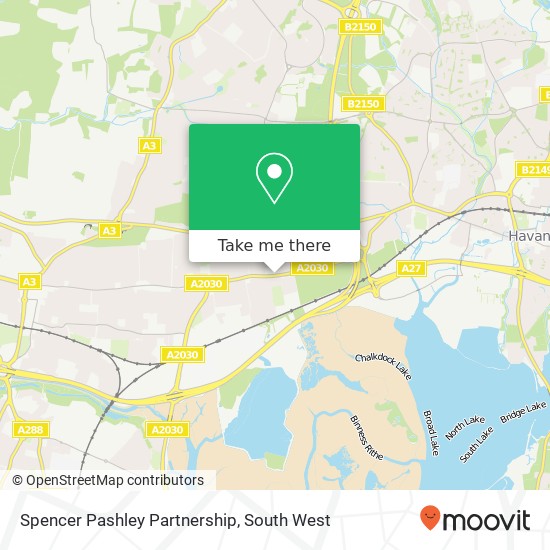 Spencer Pashley Partnership map