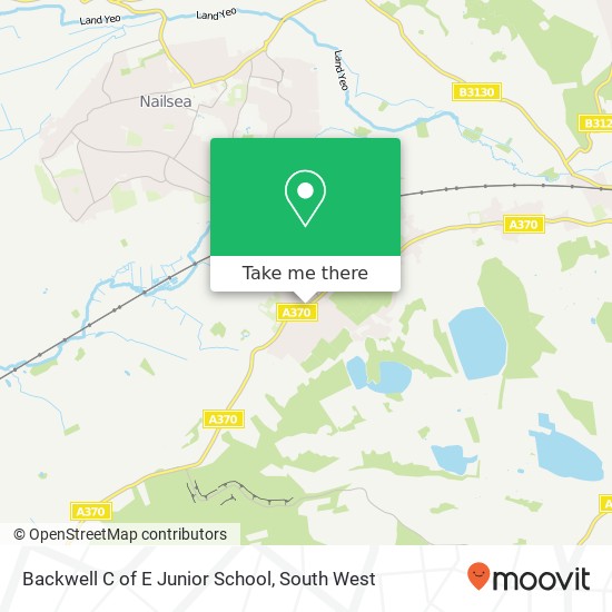 Backwell C of E Junior School map