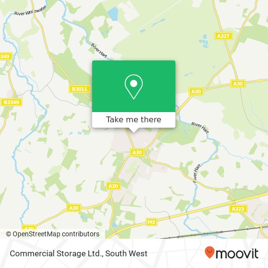 Commercial Storage Ltd. map