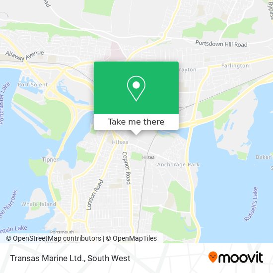 Transas Marine Ltd. map