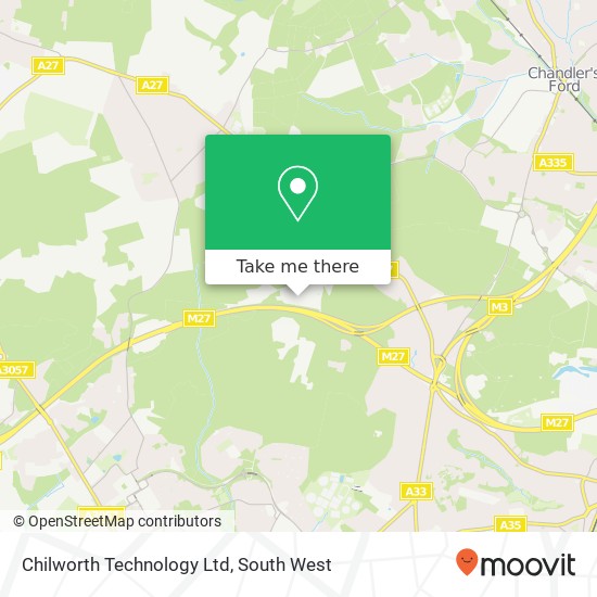 Chilworth Technology Ltd map