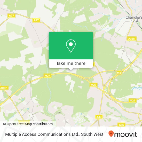 Multiple Access Communications Ltd. map