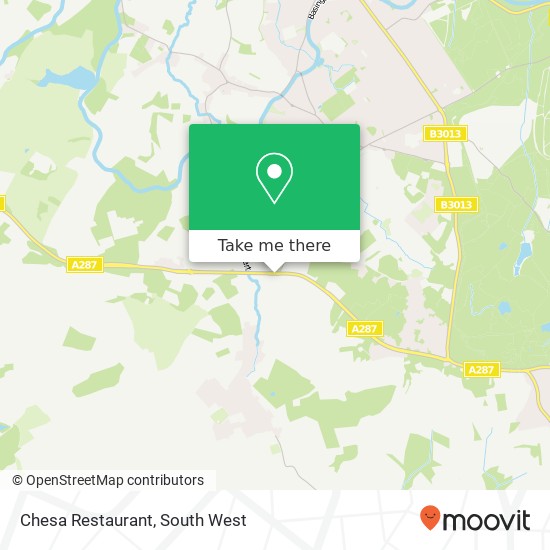 Chesa Restaurant map
