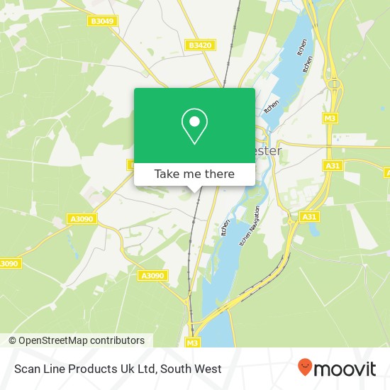 Scan Line Products Uk Ltd map