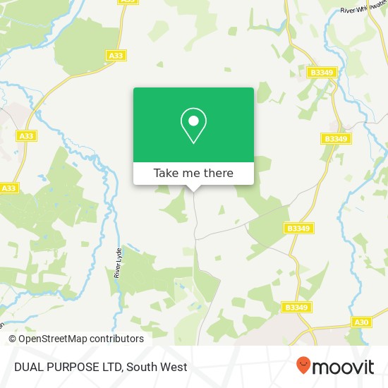 DUAL PURPOSE LTD map