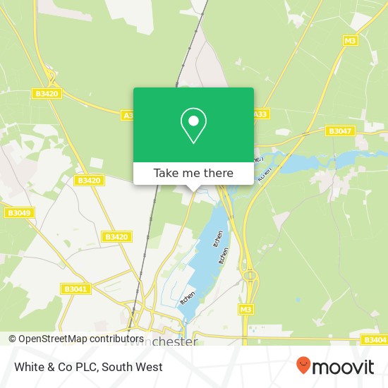 White & Co PLC map
