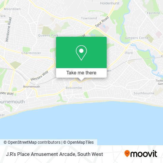 J.R's Place Amusement Arcade map