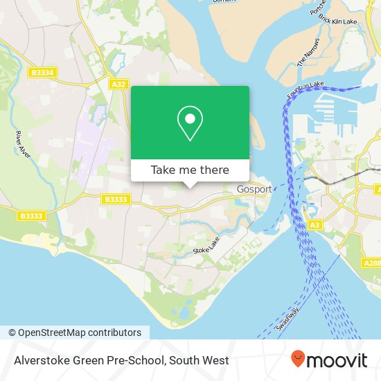 Alverstoke Green Pre-School map