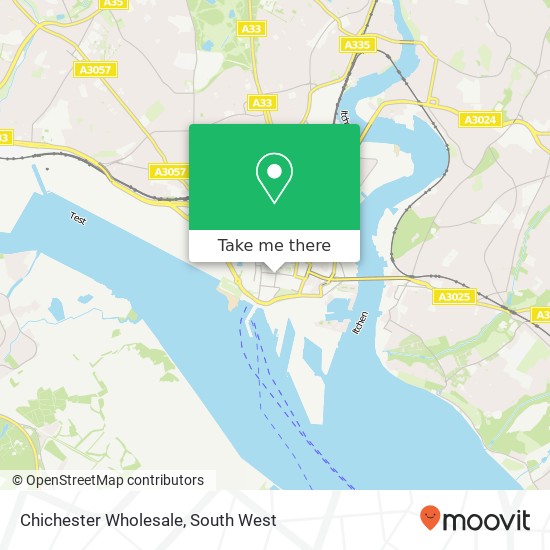 Chichester Wholesale map