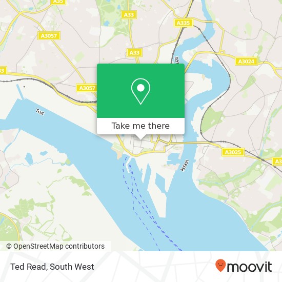 Ted Read map