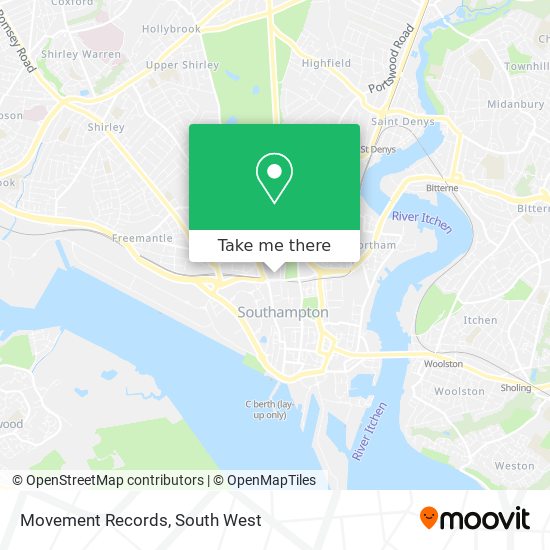 Movement Records map